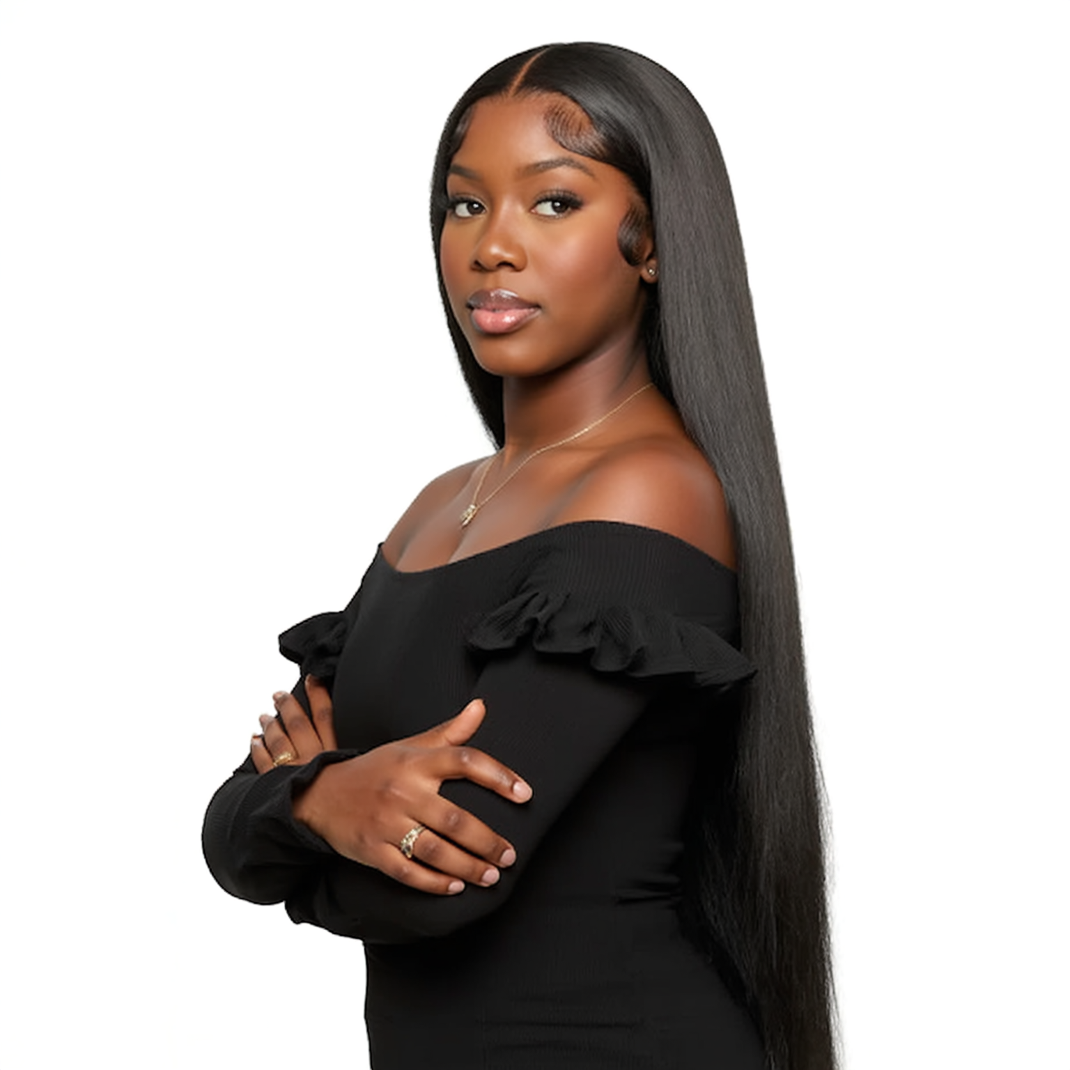 Straight Lace Frontal Ready Made Wig