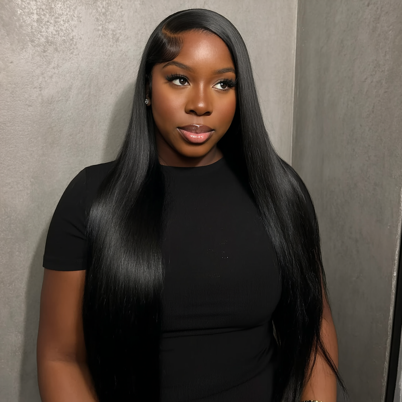 Straight Lace Frontal Ready Made Wig