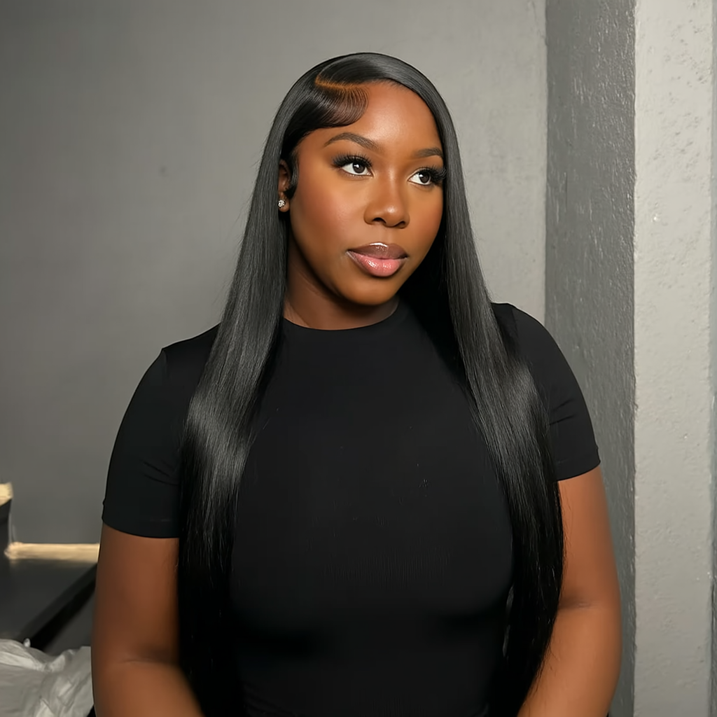 Straight Lace Frontal Ready Made Wig