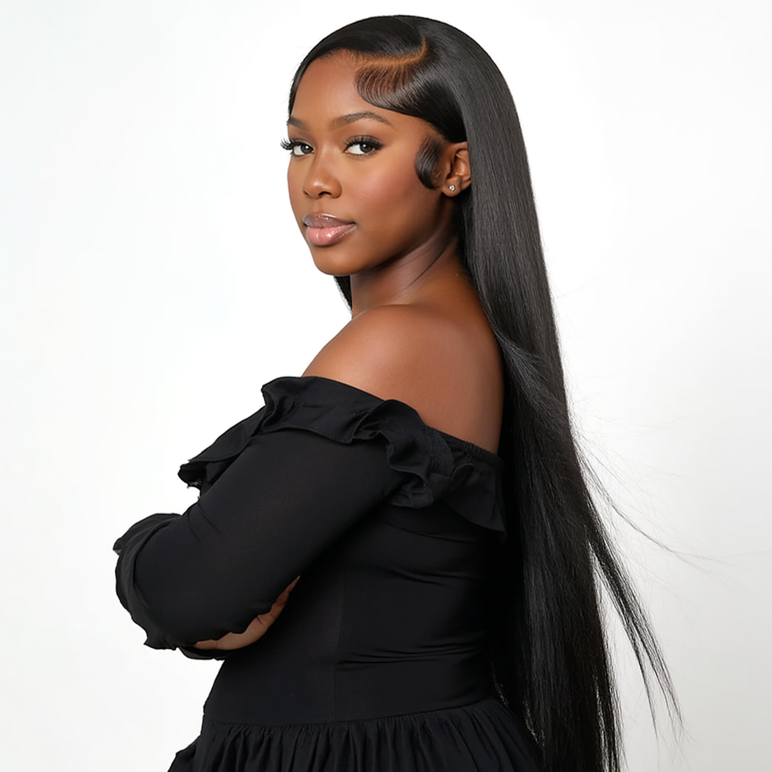 Straight Lace Frontal Ready Made Wig