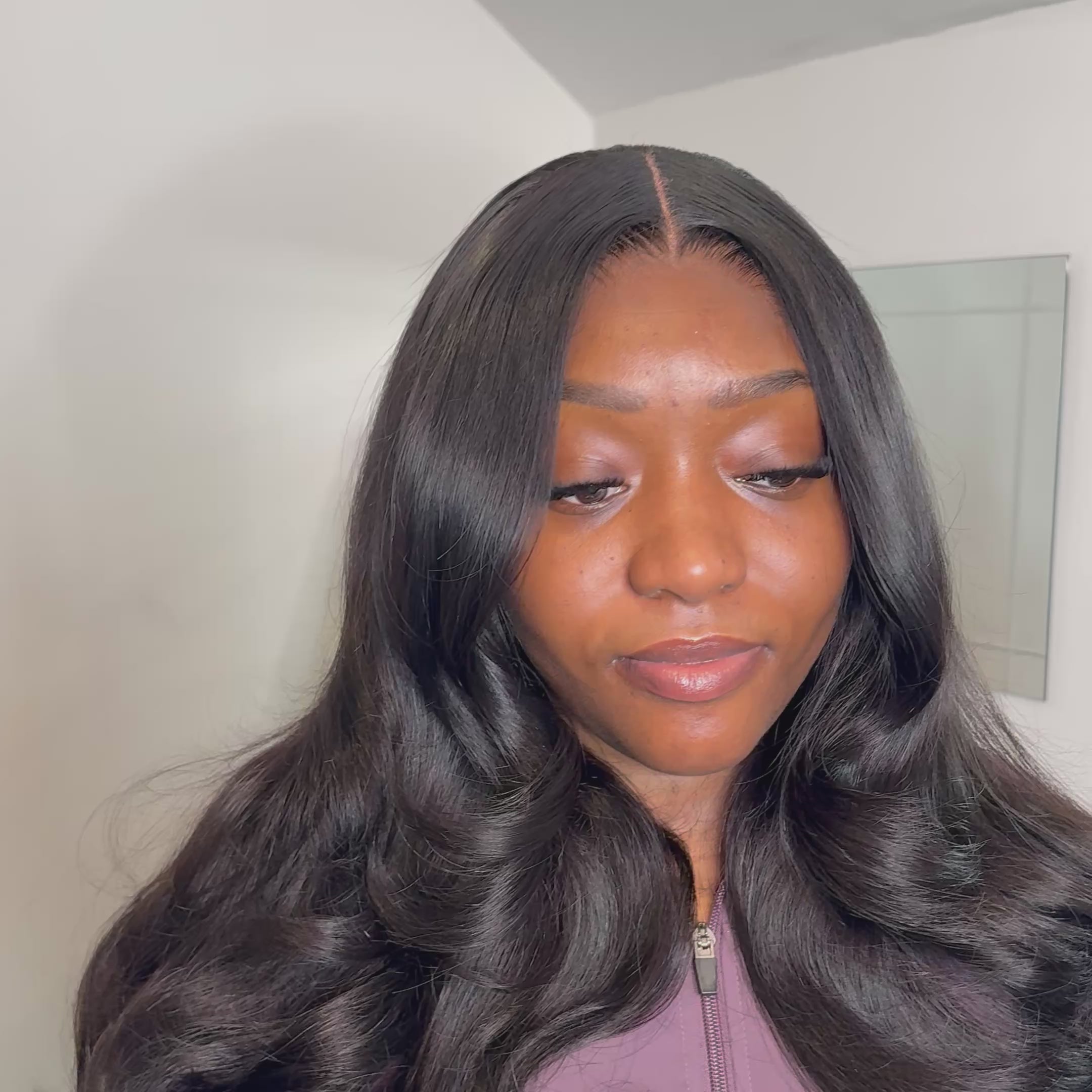 Bouncy Body Wave HD Closure + 3 Bundles Install Set